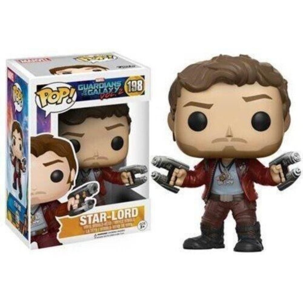 Funko Pop! Guardians of the Galaxy Vol 2 Star-Lord #198